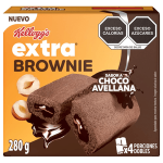 Barras Extra Brownie Choco Avellana 280 g