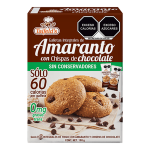 Galletas Amaranto con Chispas de Chocolate 190 Gr