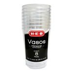 Vaso Clear 10 Oz 8 Pz